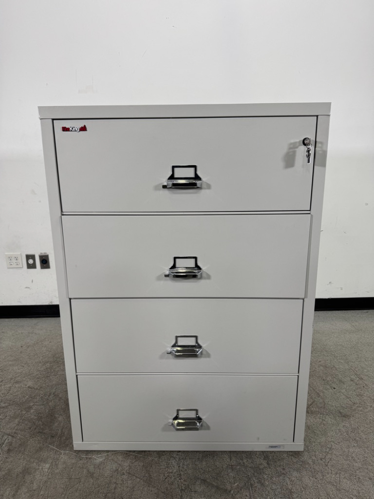 Image of FireKing 4 Drawer Fire Safe Filing Cabinet
